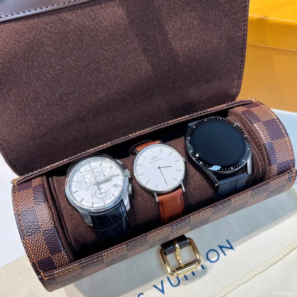 CASE WATCH CHECKERED LV CUSTOM 0520